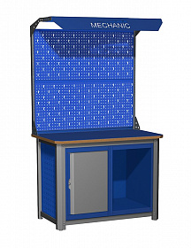 На сайте Трейдимпорт можно недорого купить Верстак двухтумбовый MECHANIC-М12.0ПС2 Э2С. 